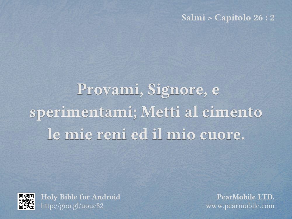 Salmi, Capitolo 26:2